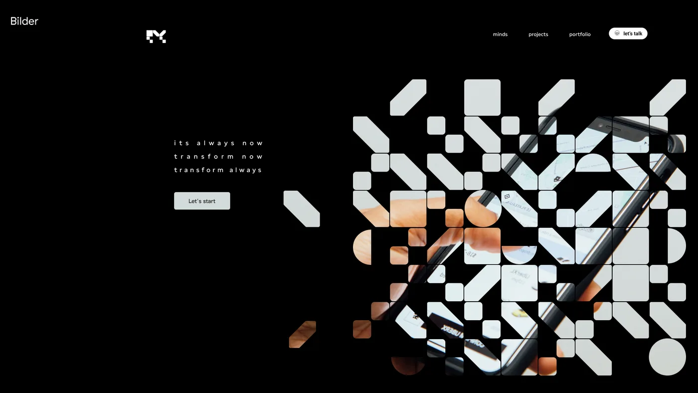 The homepage